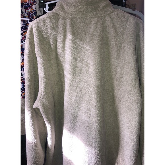 32 Degree Heat Cool Oat Tan Mens Quarter Zip Pullover Warm Large Pocket NWT - Picture 7 of 12